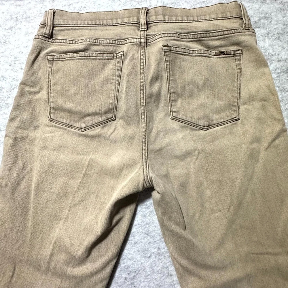 Ralph Lauren Pants Women's Size 10 cream Jeans straight leg
